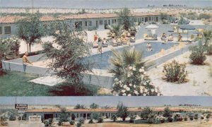 Twenty Nine Palms California El Rancho Dolores Motel Vintage Postcard AA73627