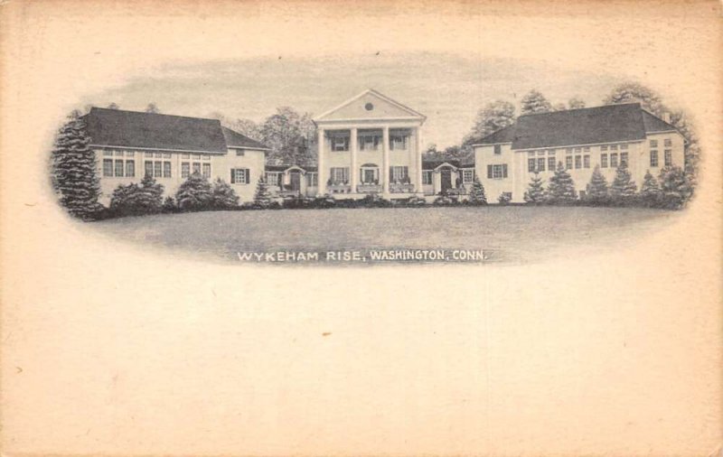 Washington Connecticut Wykeham Rise Divided Back Vintage Postcard U1607