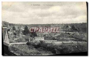 Old Postcard View Goms panoranique