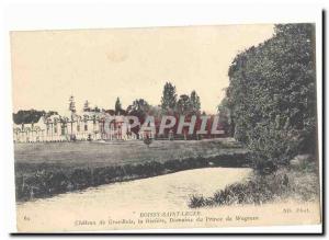 Boissy-Saint-Léger Old Postcard Chateau de Gros Bois Rivier the estate of Pr...