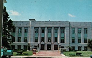 VINTAGE POSTCARD FOUNTAIN COUNTY COURT HOUSE COVINGTON INDIANA