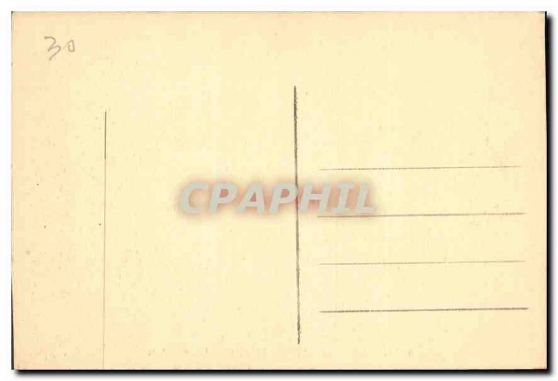 Postcard Old Nimes Les Arenes Inside view