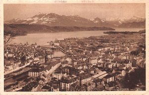 Luzern mit Rigi Switzerland Unused 