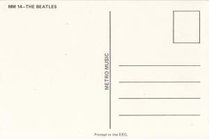 The Beatles, unused Postcard