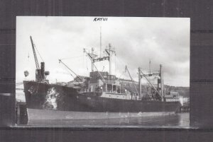 UNION STEAMSHIP Co., NEW ZEALAND  KATUI ,1946 ppc.  REPRINT