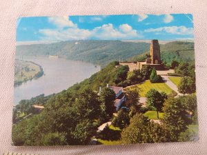 Postcard - Kaiser Wilhelm Monument Hengsteysee, Hohensyburg - Dortmund, Germany