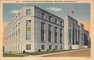 U. S. Post Office, Government Building Asheville, North Carolina NC  