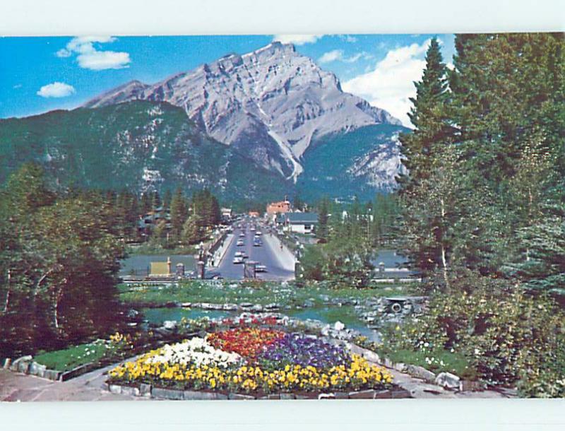 Unused Pre-1980 TOWN VIEW SCENE Banff Alberta AB p8946@