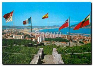 Postcard Modern Laredo panoramic view