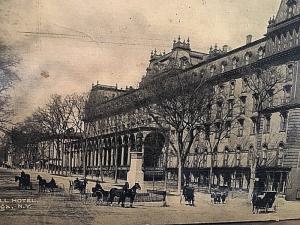 Postcard Antique 1907 View of Congress Hall Hotel in Saratoga, NY.   X3