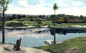Dam Site - Brattleboro, Vermont VT Postcard