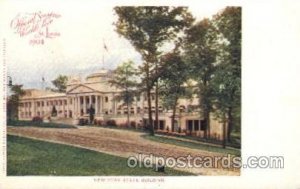 New York State Building St. Louis Exposition 1904 Worlds Fair Unused 