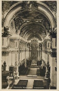 Germany  Waldsassen church interior 1937