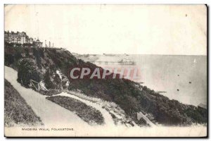 UK Folkestone Old Postcard Madeira