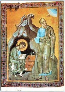 St. John Dictating to Prochoros, Monastery Of St. John The Theologian, Greece