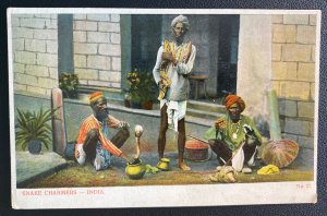 Mint India Color Picture Postcard Snake Charmers