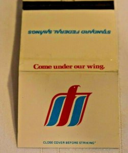 Standard Federal Savings Chicago Illinois Advertising 30 Strike Matchbook Cover