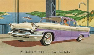 1957 Packard Clipper Four-Door Sedan  Advanced Features, Postcard