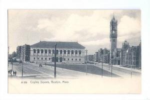 LP47 Boston, Massachusetts, MA, Postcard, Copley Square.