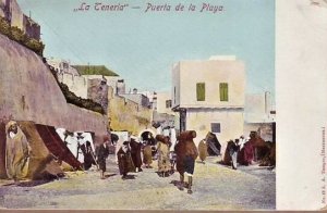 A A Tanger postcard La Ceneria Peurl de la Playa early view tarjeta postal no 12