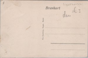 Denmark Skagen Lighthouse  Vintage Postcard 04.11