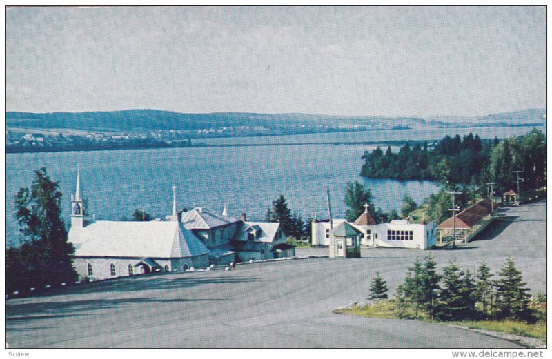 Vue Generale des Dependances du Pelerinage, Province of Quebec, Canada, 40-60s