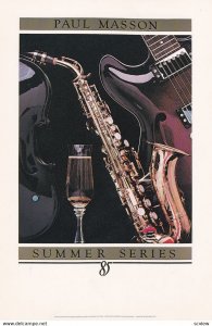 Paul Masson Summer Series '85 Poster, 1950-1990s