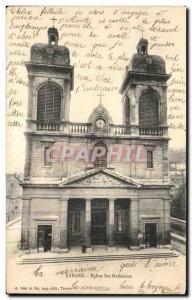 Postcard Tarare Old Church Ste Madeleine