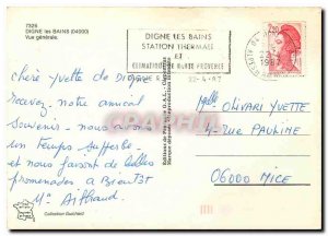 Modern Postcard Digne les Bains General View