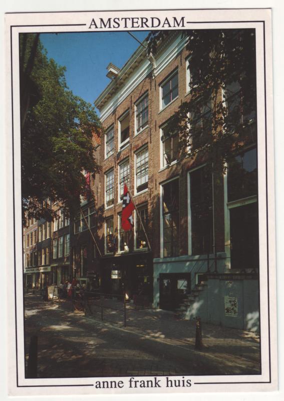 P591 JLs vintage amsterdam anne frank house and street