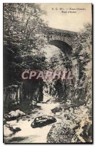 Old Postcard Hot Water Hell Bridge