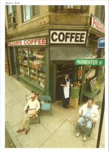 Boston, MA Massachusetts  POLCARI'S~NORTH END COFFEE SHOP  4X6 Postcard