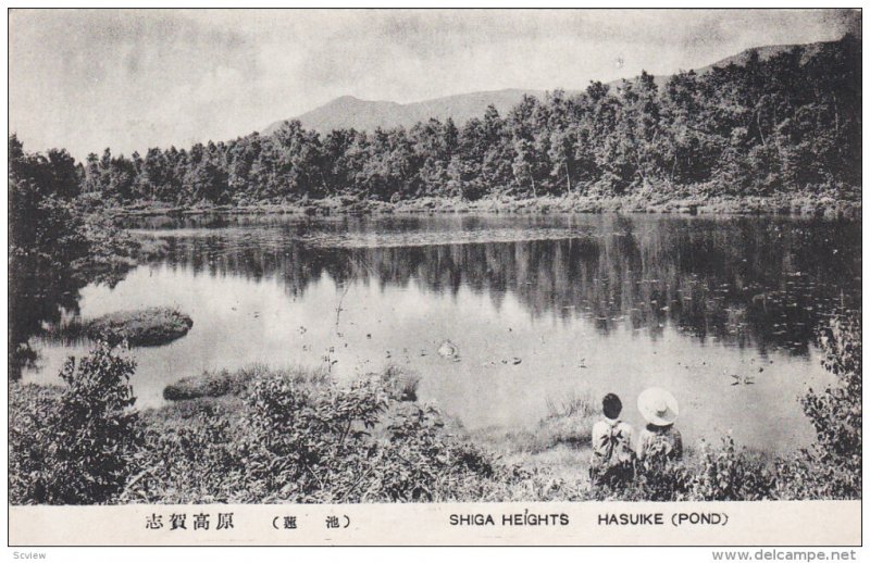 Shiga Heights, Hasuike (Pond), JAPAN, 1900-1910s