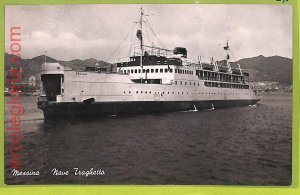 af7611 - Italy - VINTAGE POSTCARD - SHIP Messina - Nave Traghetto - Scilla Navi-