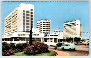 Avenue de l'Armee Royale et la C.T.M. Casablanca MOROCCO 1962 Postcard