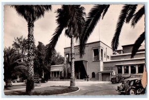 Hotel Mamounia Cars Marrakech Morocco Posted Vintage RPPC Photo Postcard 