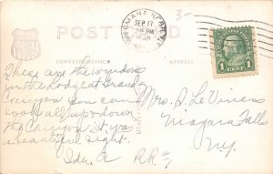 F50/ Grand Canyon National Park Arizona RPPC Postcard Lodge Interior 2