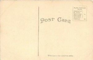 SOUTH DAKOTA c1910 Postcard Typical Black Hills Scenery Man by Dirt Road