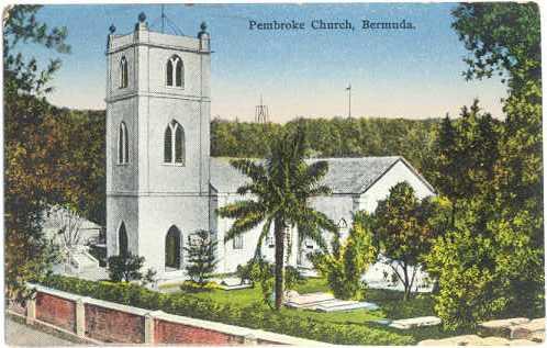 Pembroke Church in Bermuda, Divided Back