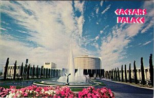 Postcard FOUNTAIN SCENE Las Vegas Nevada NV AM9683