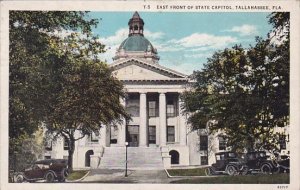 Florida Talllahassee East Front Of State Capitol 1934