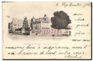 Postcard Old St Germain En Laye Pavillon Louis XIV