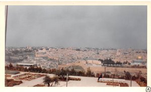 View from Hotel Intercontinental on Mountain of Olives JerUSA lem Jordan Non ...