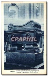 Old Postcard Paris Tomb of Napoleon 1st Disable