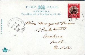 Bermuda Postcard 1905 Frascati Hotel Undivided Back MU