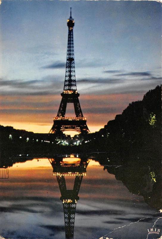 BR13562 La tour eiffel en son reflet paris   france