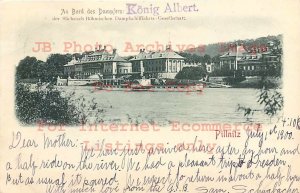 Germany, Pillnitz, Steamer Habsburg