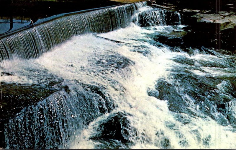 Pennsylvania New Castle Cascade Park Cascade Park Falls 1970