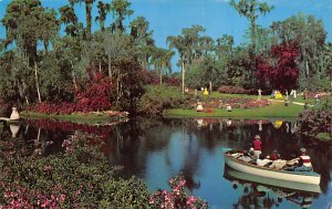 Tropical Wonderland with Boats in Cypress Gardens FL