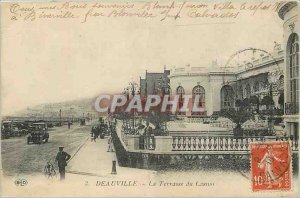 Old Postcard Deauville La Terrasse du Casino